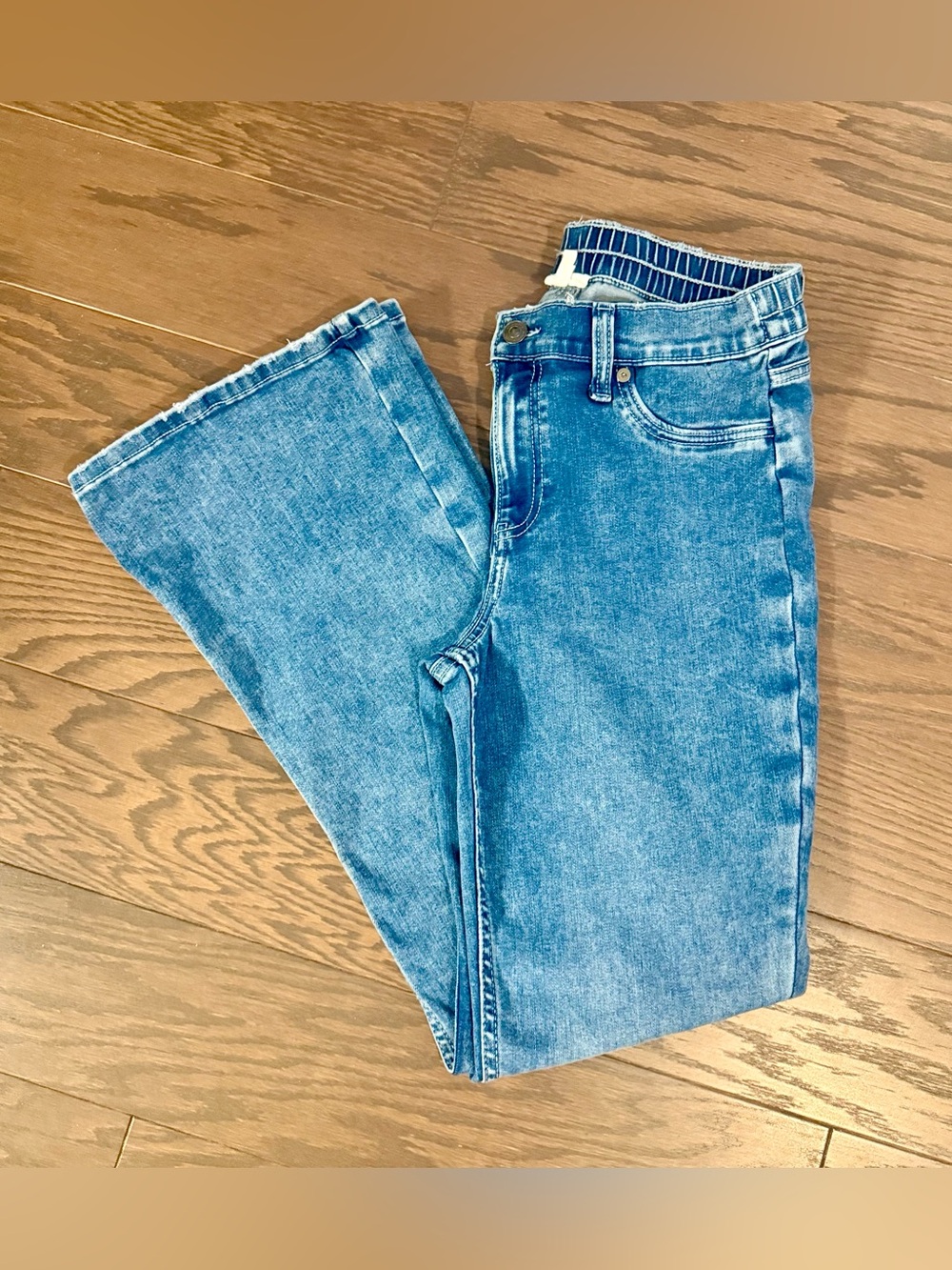Aerie Baby Flare Jeans | Blue Wash | Size Medium